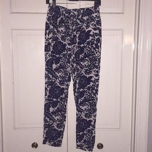 Intermix Exclusive floral silk pant